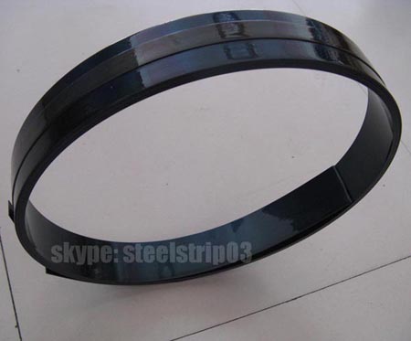 blue polished spring steel strip